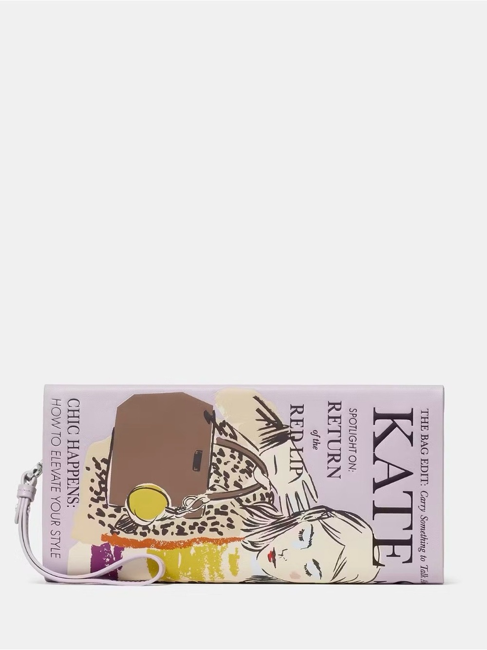 Kate Spade New York Novelty The Edition Vol. 2 Magazine Clutch Bag KP250